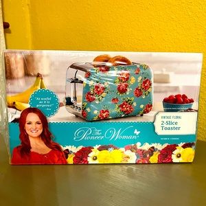 Pioneer Woman Toaster Vintage Floral